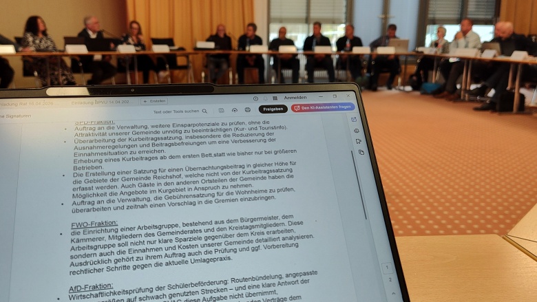 Haushalt 2026 beschlossen