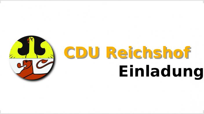 CDU Einladung